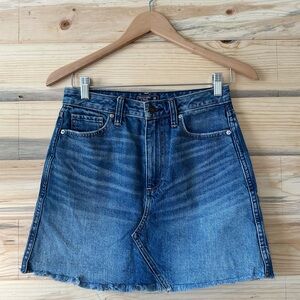 Abercrombie & Fitch Classic Blue Mini Skirt